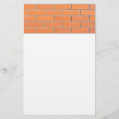 レンガ壁のパターン チラシ (裏面)