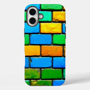 レンガ壁の電話ケース iPhone 16 PLUSケース