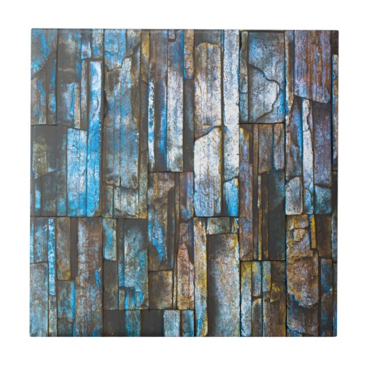 レンガ壁を宝石見ること タイル (正面)