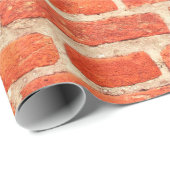 レンガ壁テクスチャレンガ壁 ラッピングペーパー (ロールコーナー)