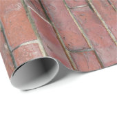 レンガ壁パターン ラッピングペーパー (ロールコーナー)