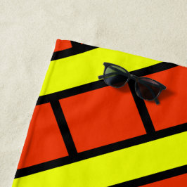 レンガ壁ビーチタオル ビーチタオル