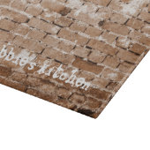 レンガ壁ルックカスタムガラス切削板 カッティングボード (角)