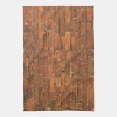 レンガ壁 キッチンタオル (縦)