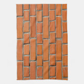 レンガ壁 キッチンタオル (縦)