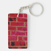 レンガ壁 キーホルダー (裏面)