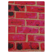 レンガ壁 クリップボード (裏面)