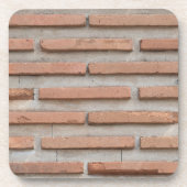 レンガ壁 コースター (正面)