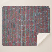 レンガ壁 シェルパブランケット (正面(横))