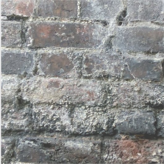 レンガ壁 シール (正面)