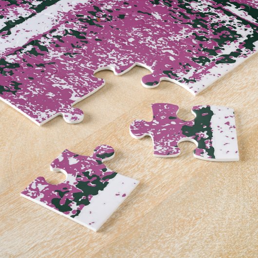 レンガ壁 ジグソーパズル (側面)