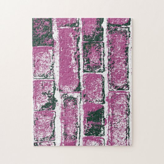 レンガ壁 ジグソーパズル (縦)