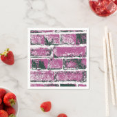 レンガ壁 スタンダードカクテルナプキン (インサイチュ)