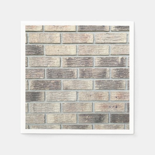 レンガ壁 スタンダードカクテルナプキン (正面)