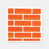 レンガ壁 スタンダードカクテルナプキン (正面)