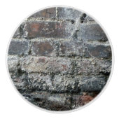 レンガ壁 セラミックノブ (正面)