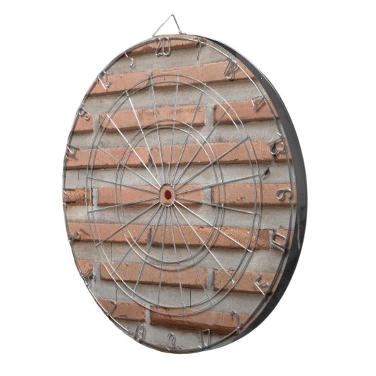 レンガ壁 ダーツボード (正面右)