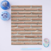 レンガ壁 チラシ (シングル)