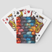 レンガ壁 トランプ (裏面)