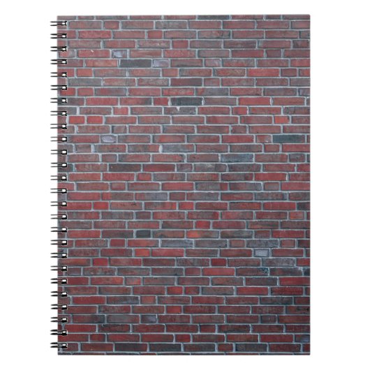 レンガ壁 ノートブック (正面)