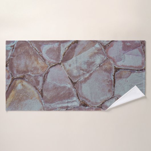 レンガ壁 バスタオル (バスタオル)