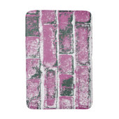 レンガ壁 バスマット (正面縦)