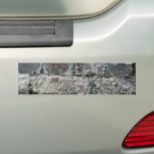 レンガ壁 バンパーステッカー (車上)