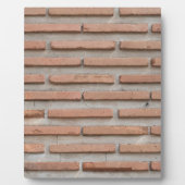 レンガ壁 フォトプラーク (正面)