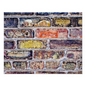 レンガ壁 フォトプリント            (正面)