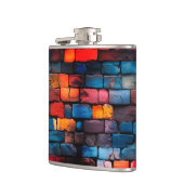 レンガ壁 フラスク (左)