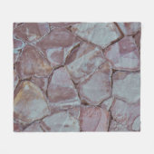 レンガ壁 フリースブランケット (正面(横))