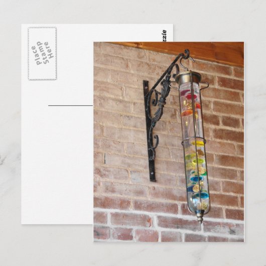 レンガ壁 ポストカード (正面/裏面)