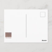 レンガ壁 ポストカード (裏面)