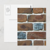 レンガ壁 ポストカード (正面/裏面)