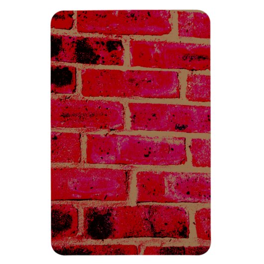 レンガ壁 マグネット (縦)