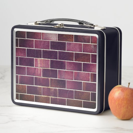 レンガ壁 メタルランチボックス (インサイチュ)
