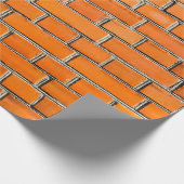 レンガ壁 ラッピングペーパー (角)