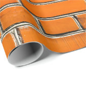 レンガ壁 ラッピングペーパー (ロールコーナー)