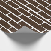 レンガ壁 ラッピングペーパー (角)