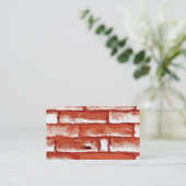 レンガ壁 名刺 (スタンド正面)