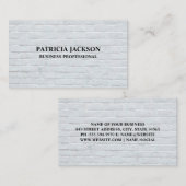 レンガ壁 名刺 (正面/裏面)