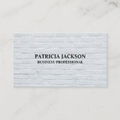 レンガ壁 名刺 (正面)