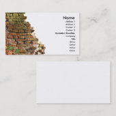 レンガ壁 名刺 (正面/裏面)