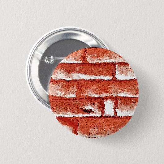 レンガ壁 缶バッジ (正面&裏面)