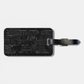 レンガ壁(赤黒コンテンポラリー) ラゲッジタグ (裏面横)