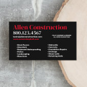 レンガ敷き 駐車場・庭 名刺