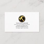 レンガ敷設改修建築手納屋 名刺 (裏面)