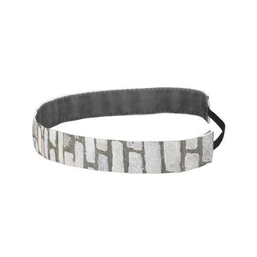 レンガ石畳通り経路自然写真 アスレチックヘッドバンド (右)