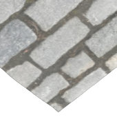 レンガ石畳通り経路自然写真 テーブルクロス (アングル)