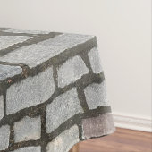 レンガ石畳通り経路自然写真 テーブルクロス (インサイチュ)